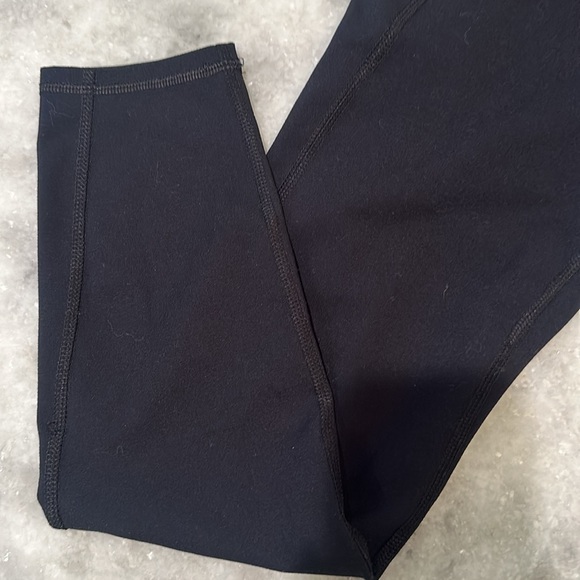 Spyder black leggings with hidden pockets on side size med - Picture 2 of 5